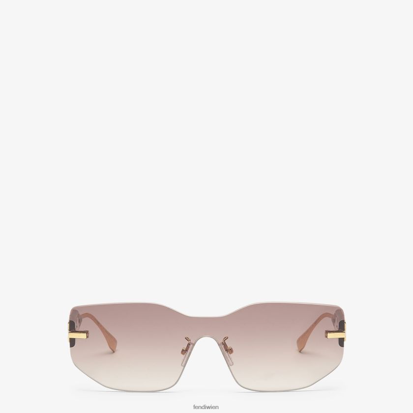 Sonnenbrille mit Farbverlaufsschild Frauen Fendi Zubehör Mode DV660J246